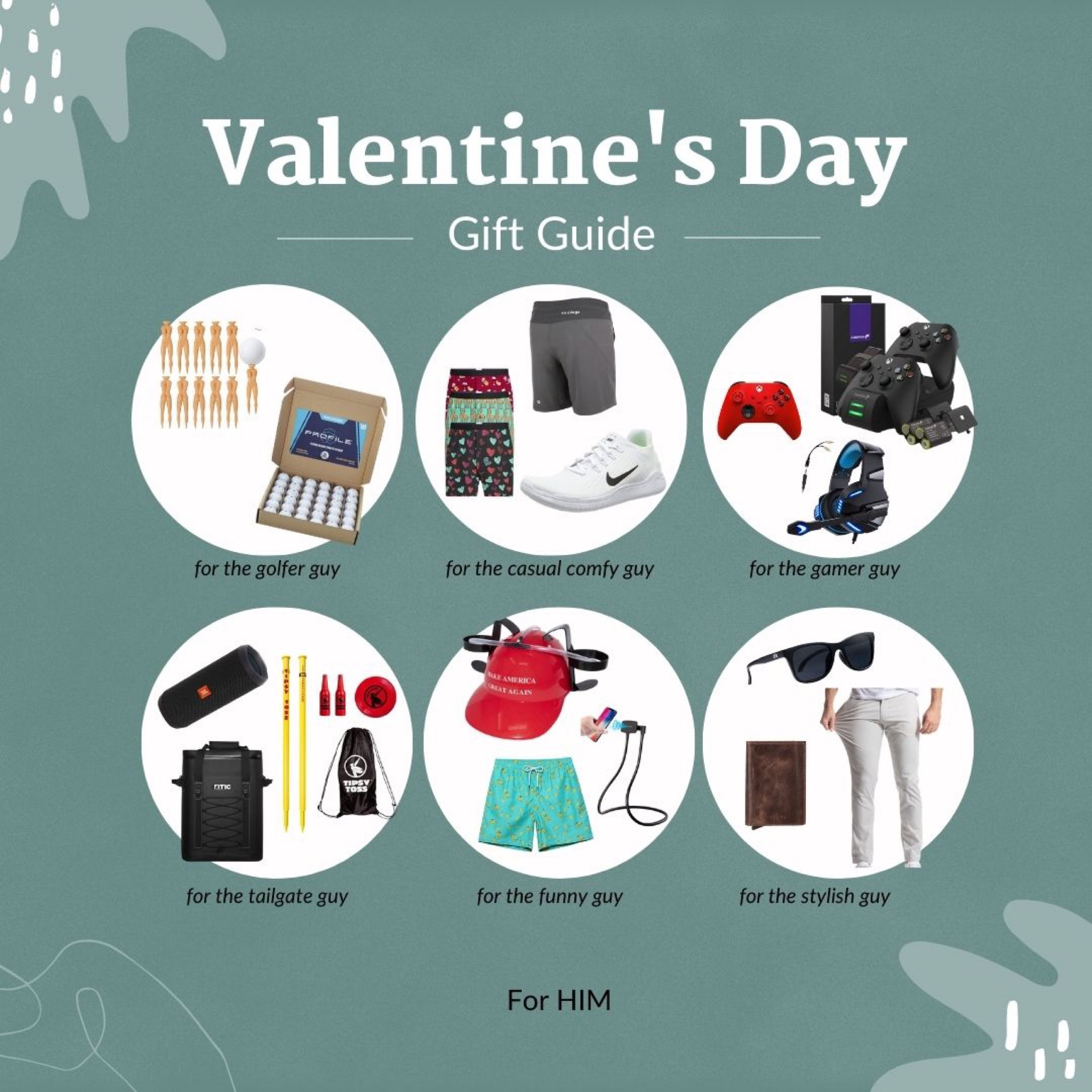 Men’s Gift Guide for Valentine’s Day! 

Bird dogs website: birddogs.com 
MeUndies website: meundies.com use link for 20% off https://www.meundies.com/?md=false&utm_campaign=08.21.2017_desktopPP_newsharedemail&utm_content=personal_url&utm_source=Friendbuy&fbuy_ref_code=pQi0e&utm_medium=referral

#LTKHoliday #LTKGiftGuide #LTKparties