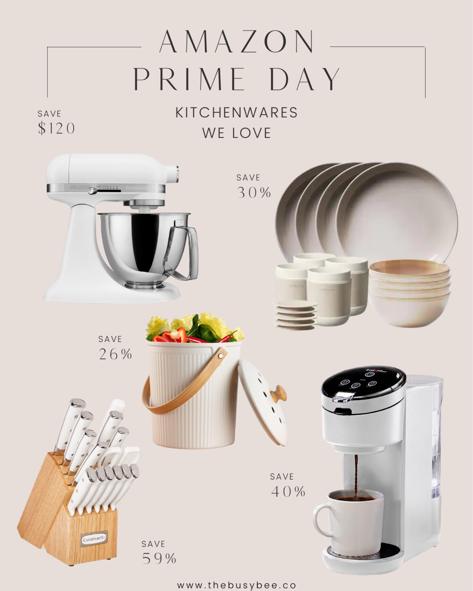 Amazon Prime Deals! Our favorite Kitchen Essentials. You don’t want to miss these deals! 

Sale Alert
Prime days
Amazon Prime Deals
Kitchen essentials
Kitchenwares
Knife set
Mixer
Serveware 
Coffee maker 
Compost 

#LTKhome #LTKsalealert #LTKxPrimeDay
