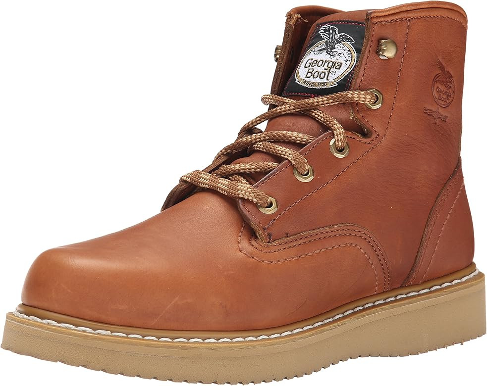 Georgia Men's 6'' Wedge Work Boot | Amazon (US)
