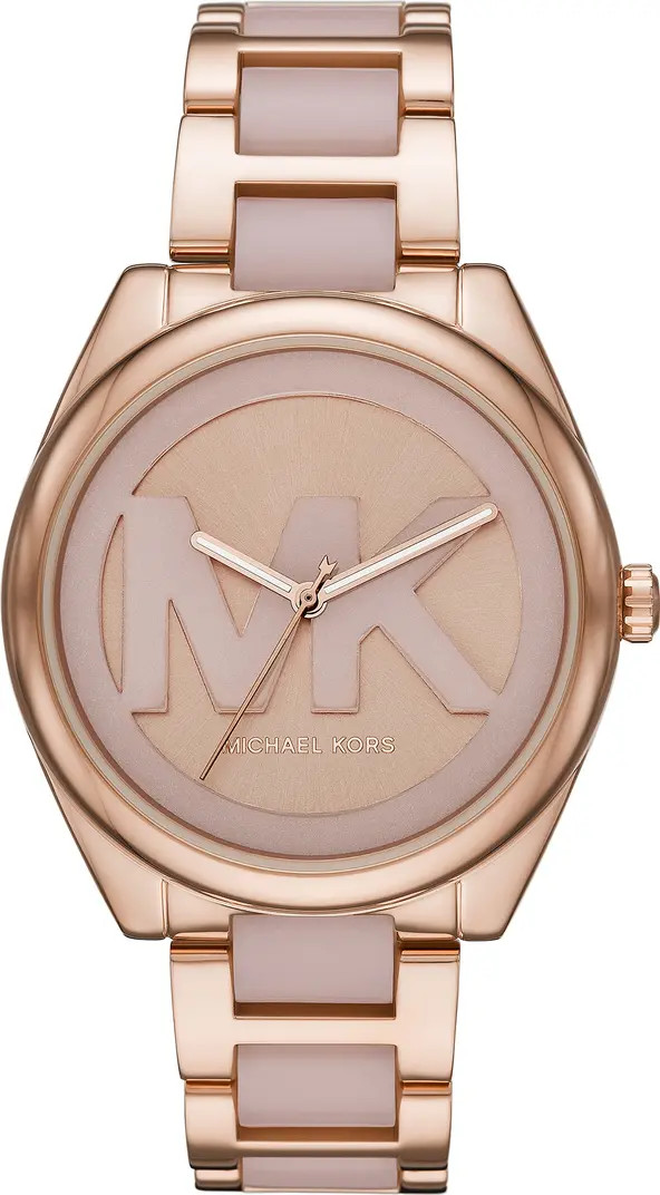Janelle Three-Hand Quartz Bracelet Watch, 42mm | Nordstrom Rack