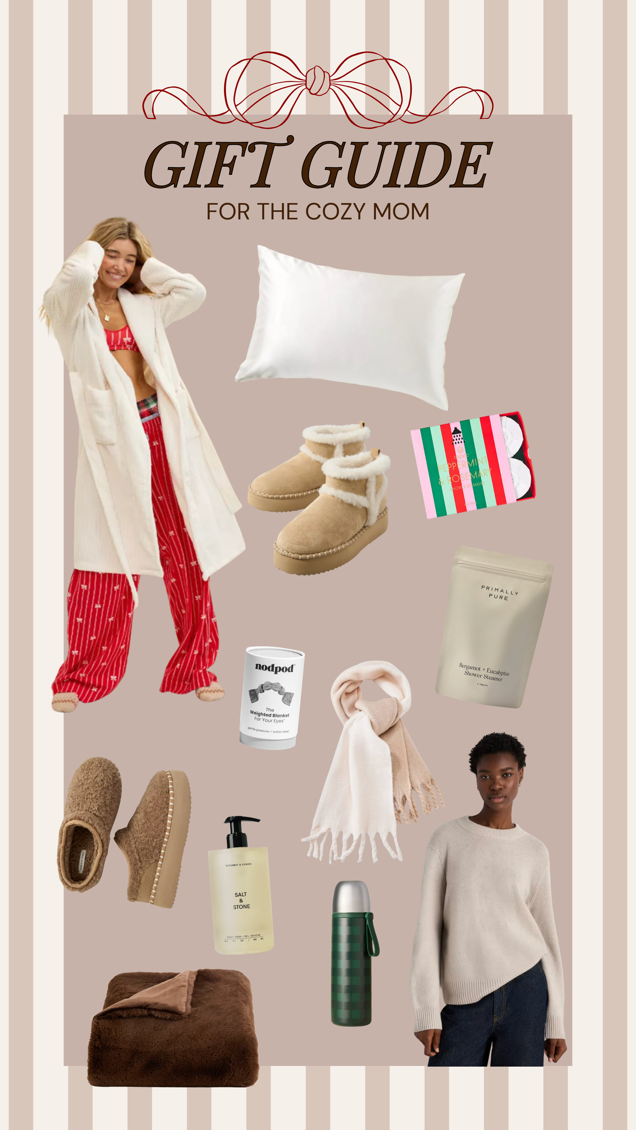 Gift options for the mom who loves to be cozy!  
 

#LTKHoliday #LTKGiftGuide #LTKmomlife