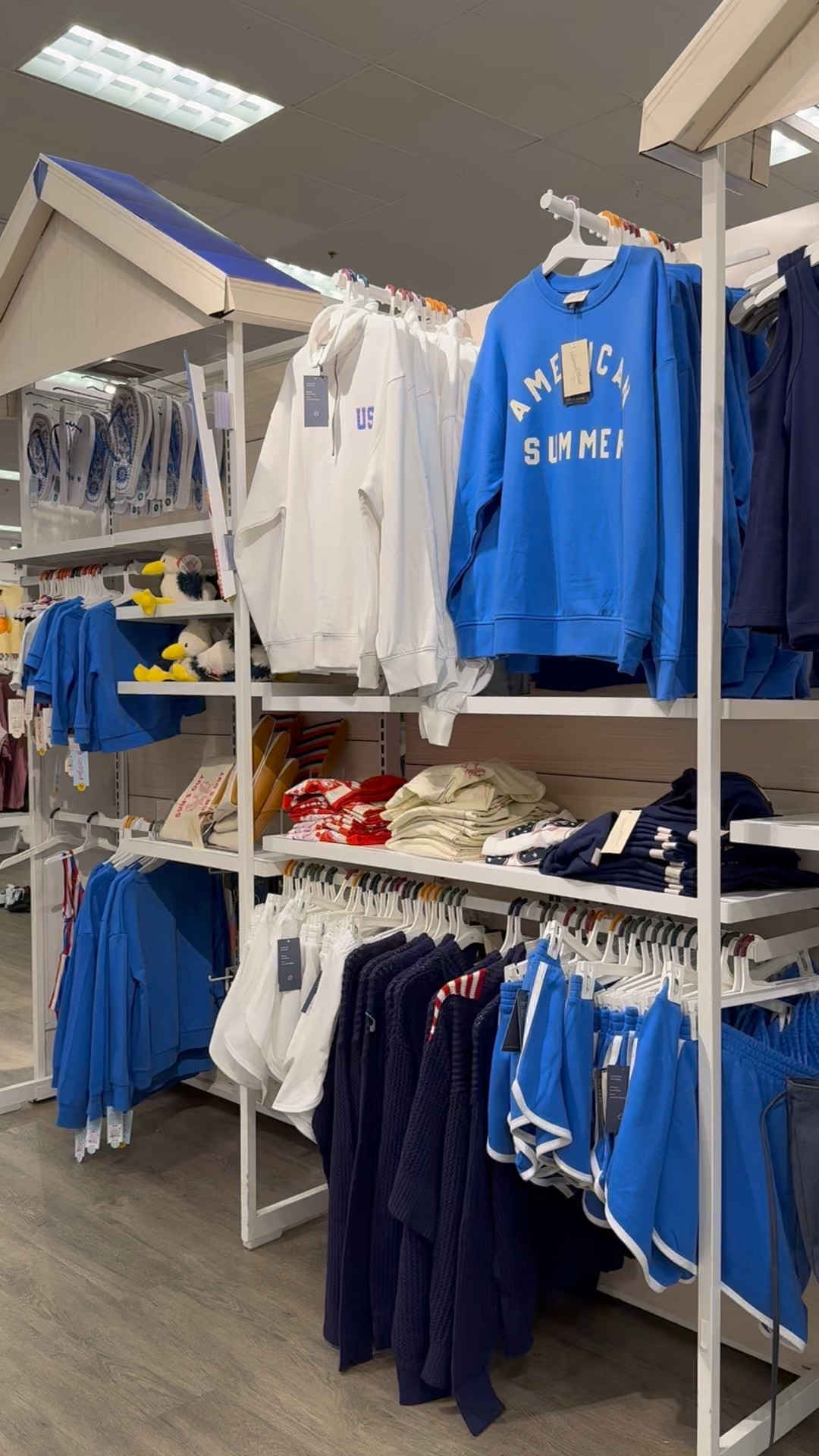 The perfect American flag sweater for July 4th @target @targetstyle #target #americanflagsweater #americanflag #summer #targetstyle #july4th #usa 

#LTKFindsUnder100 #LTKSummerEdit #LTKSeasonal