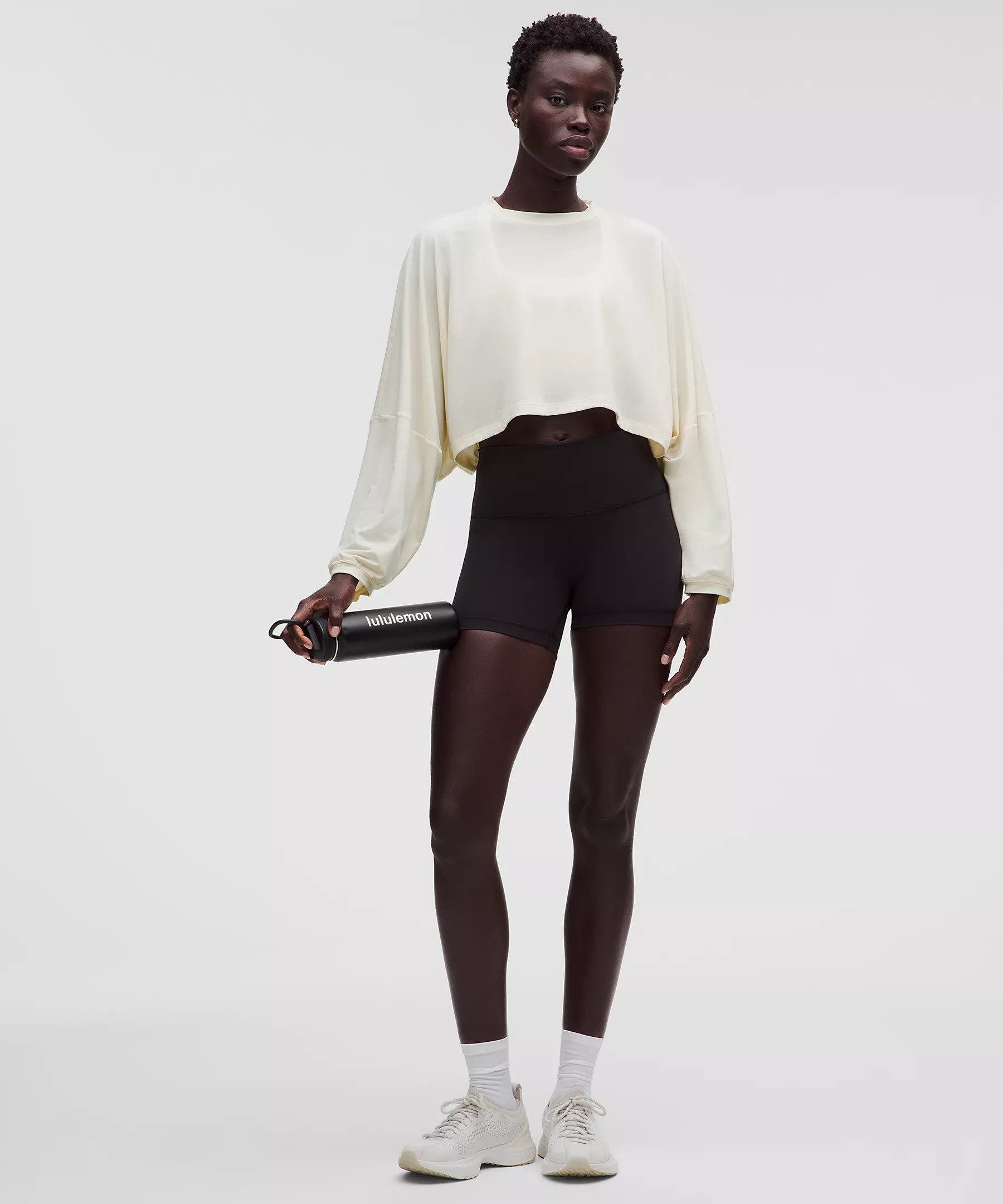 EasySet Relaxed-Fit Cropped Long-Sleeve Shirt | Lululemon (US)