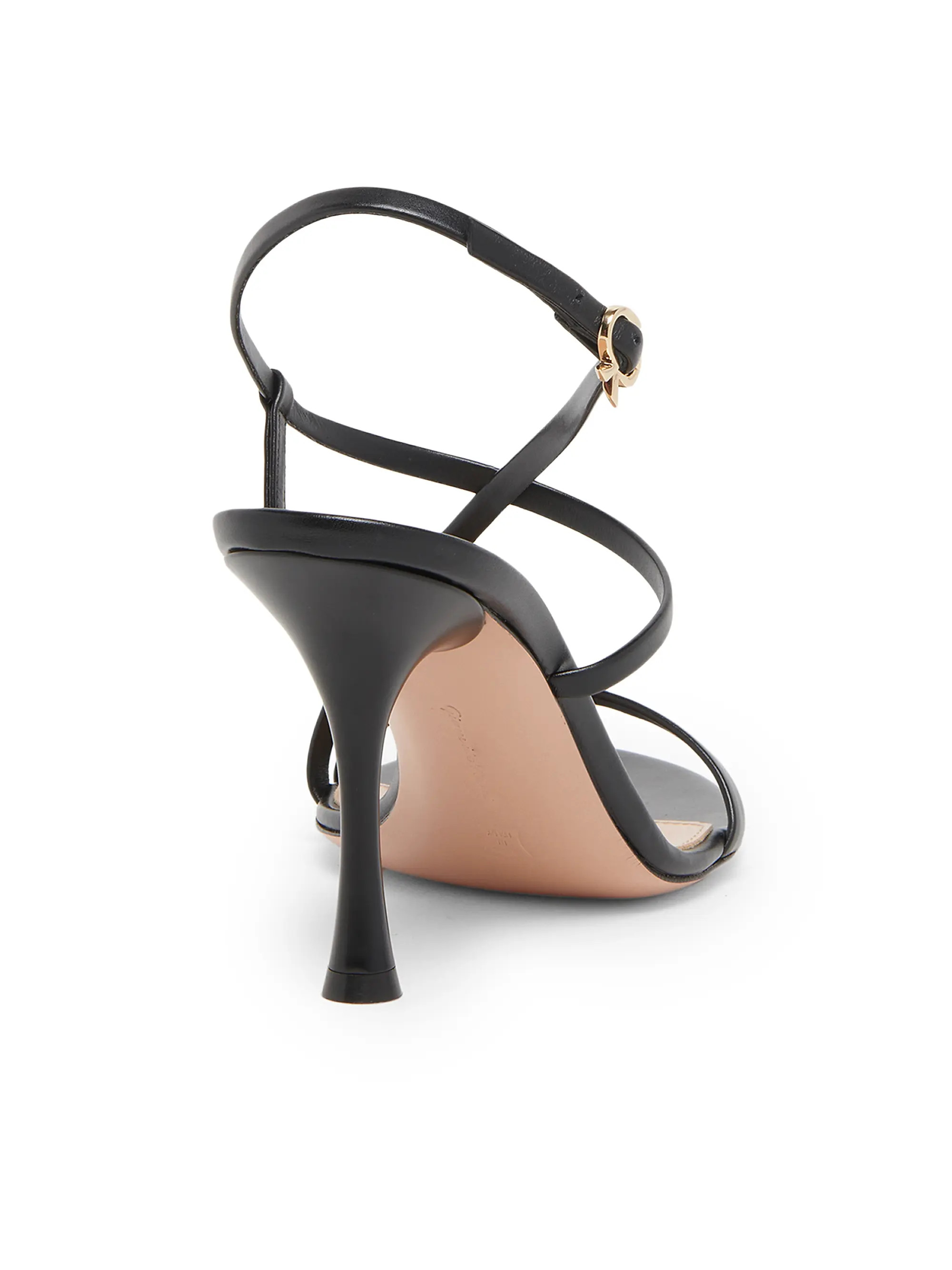 Gianvito Rossi Glove 85MM Leather Slingback Sandals | Saks Fifth Avenue | Saks Fifth Avenue