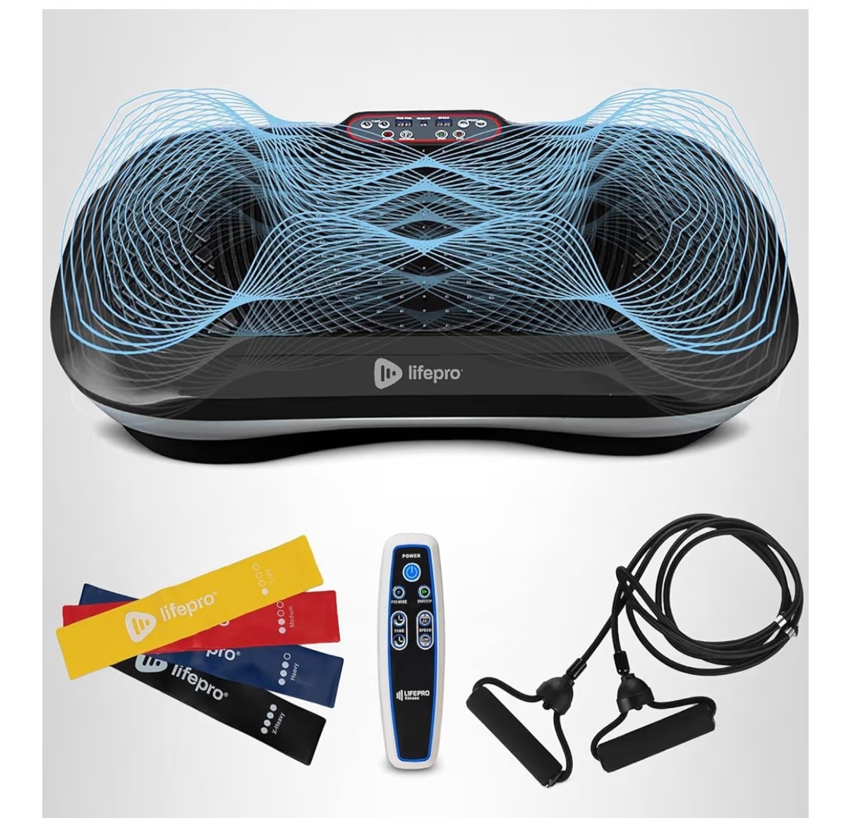 Lifepro Waver Vibration Plate Exercise Machine for Lymphatic Drainage, Muscle Activation, Full-Body Workout Vibrating Platform with Loop Bands, Fitness Equipment for Strength Toning & Fat Loss

Gym equipment 
Workout
Fitness 

#LTKmorningroutine #LTKfitnessgoals #LTKActive