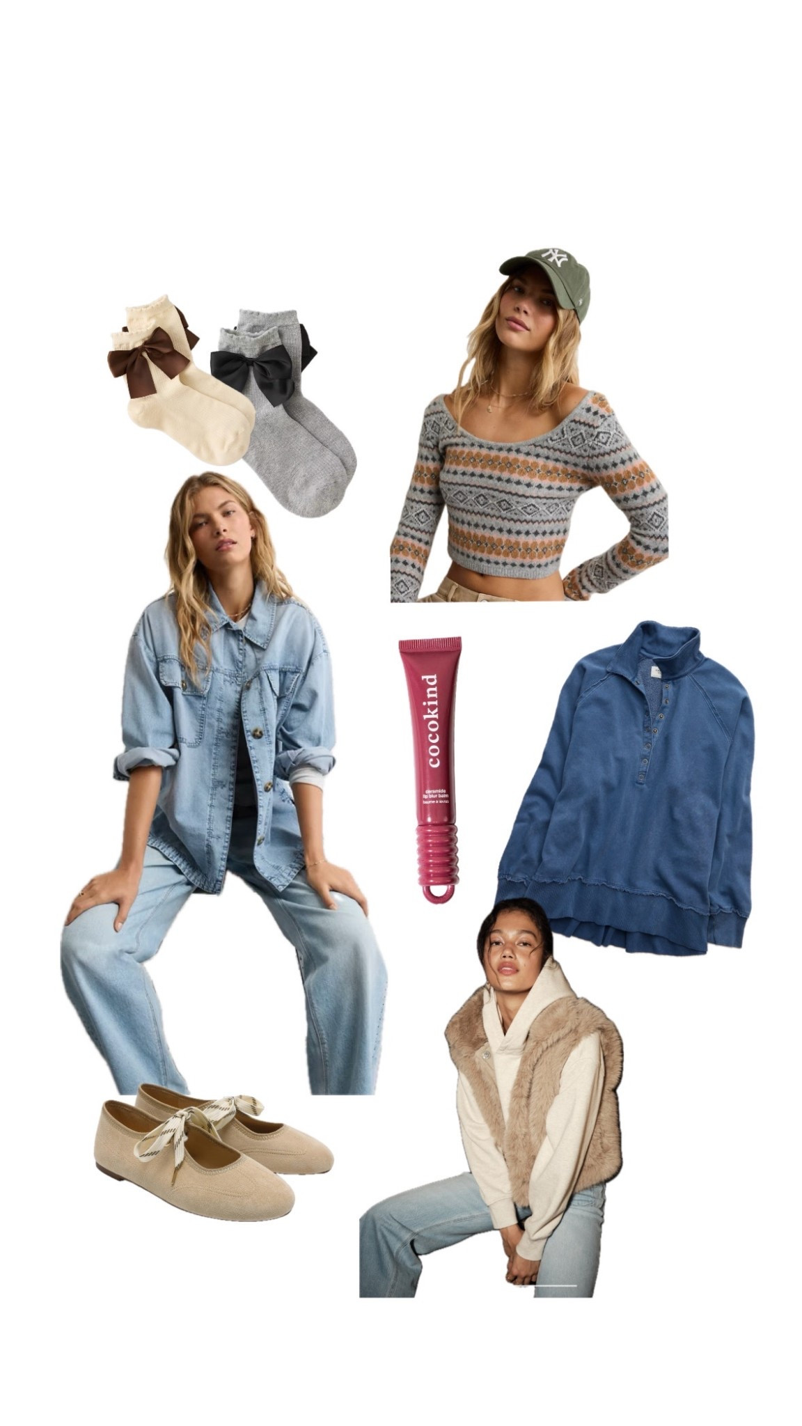 🍂 Fall finds are here & I’m obsessed! Shackets, chunky sweaters, cozy socks (a must for pumpkin patch days!) + my ride-or-die lip gloss that goes with everything. The cutest tennis shoe ballet flats! Linking it all so you can shop the coziest season staples! 🍁✨
#FallFashion #LTKFall #ShacketStyle #CozySeason #LTKUnder50 #LTKFinds #SweaterWeather #LTKBeauty #OOTDFall #LTKSaleAlert #LTKTrend

#LTKFindsUnder50 #LTKBeauty #LTKSeasonal