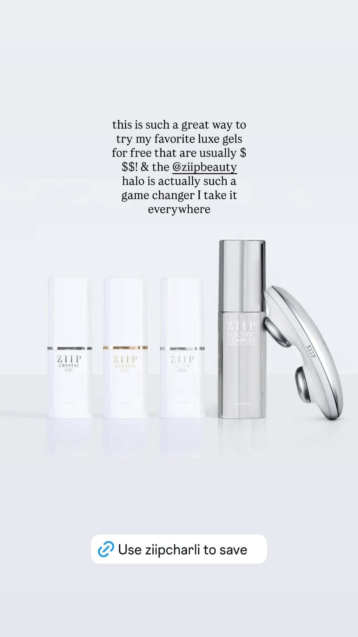 This set is such a great way to try my favorite luxe gels for free that are usually $$$! & the @ziipbeauty halo is actually such a game changer I take it everywhere to help depuff and sculpt.

Use code ZIIPCHARLI for savings!

#LTKSaleAlert #LTKSeasonal #LTKBeauty