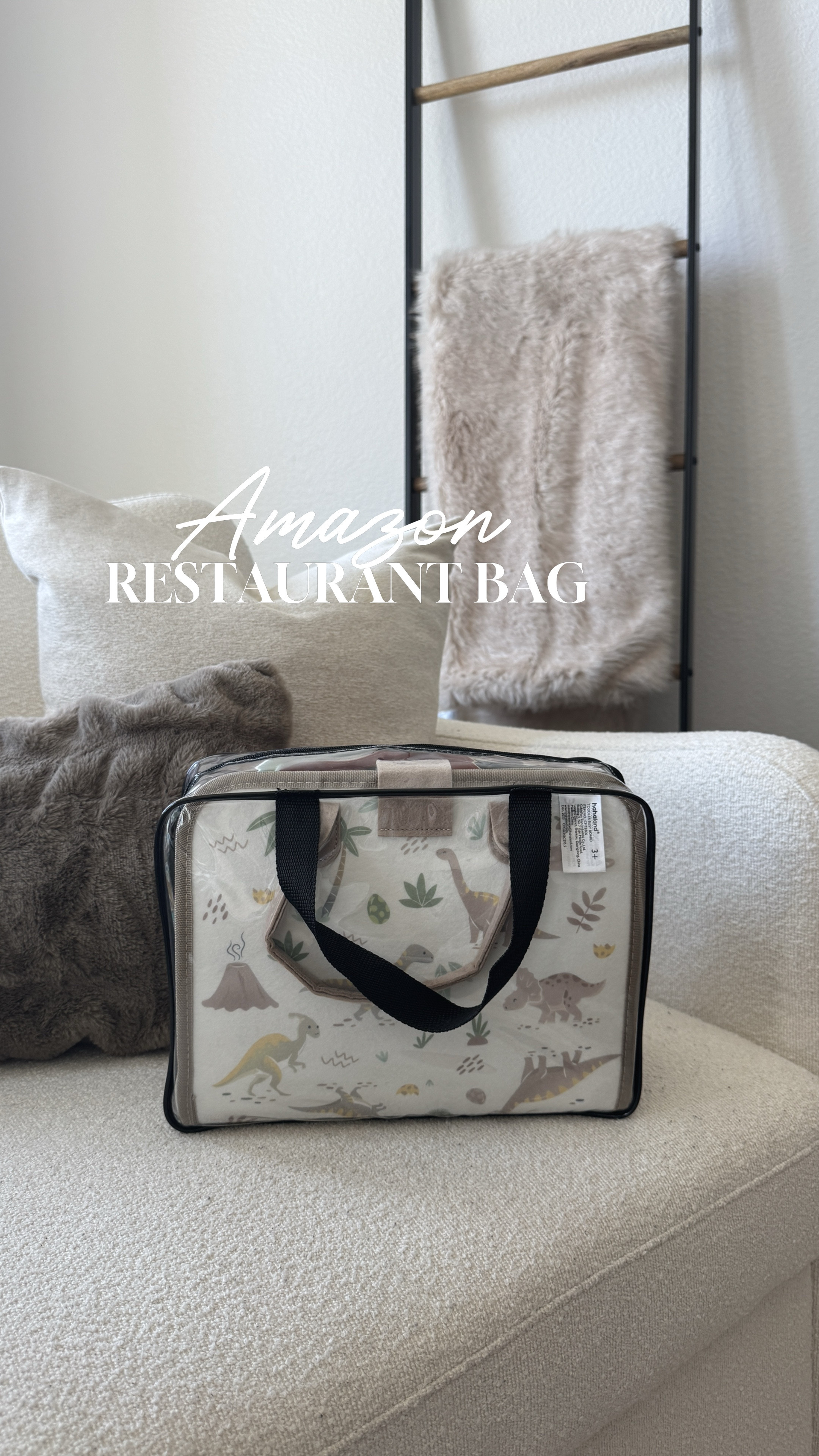 Restaurant Bag for toddlers🤍

#LTKHome #LTKKids #LTKFindsUnder50