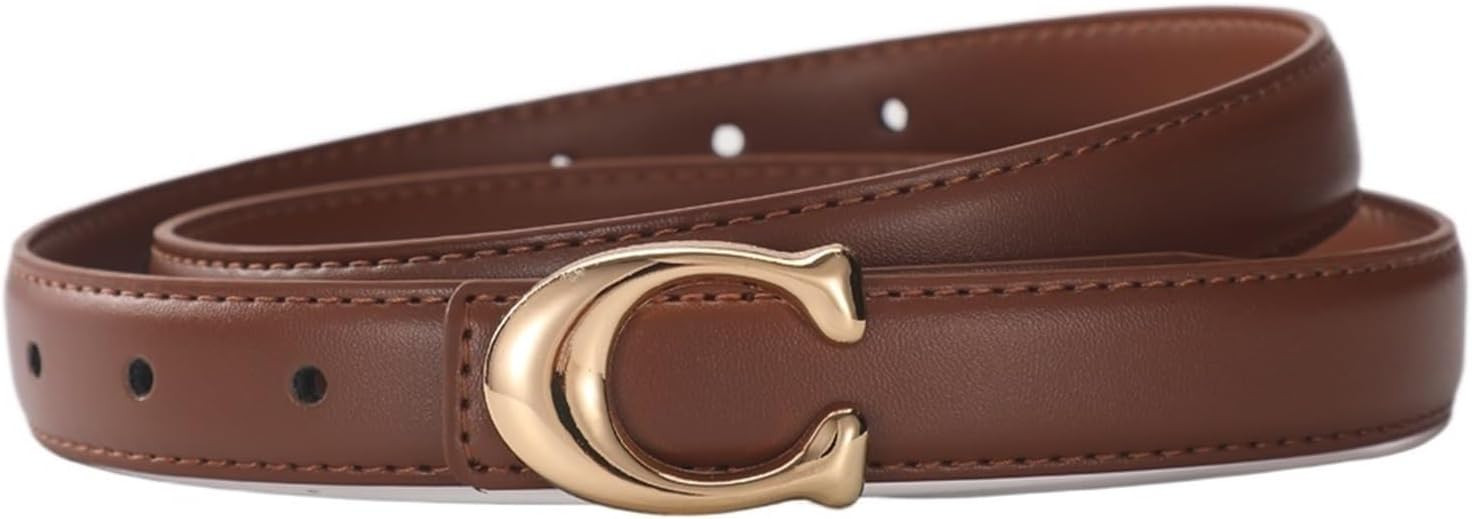 Soft C-type Smooth Buckle Belt Business Versatile Casual Women's Clothing Accessories Wholesale | Amazon (US)