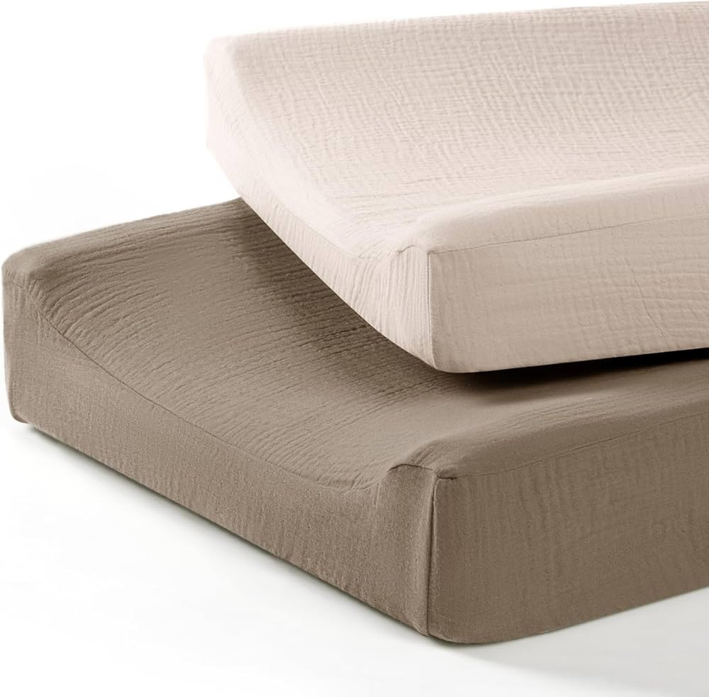 lulumoon Baby Changing Pad Cover: Muslin Diaper Changing Table Pad Cover - Changing Pad Sheets fo... | Amazon (CA)