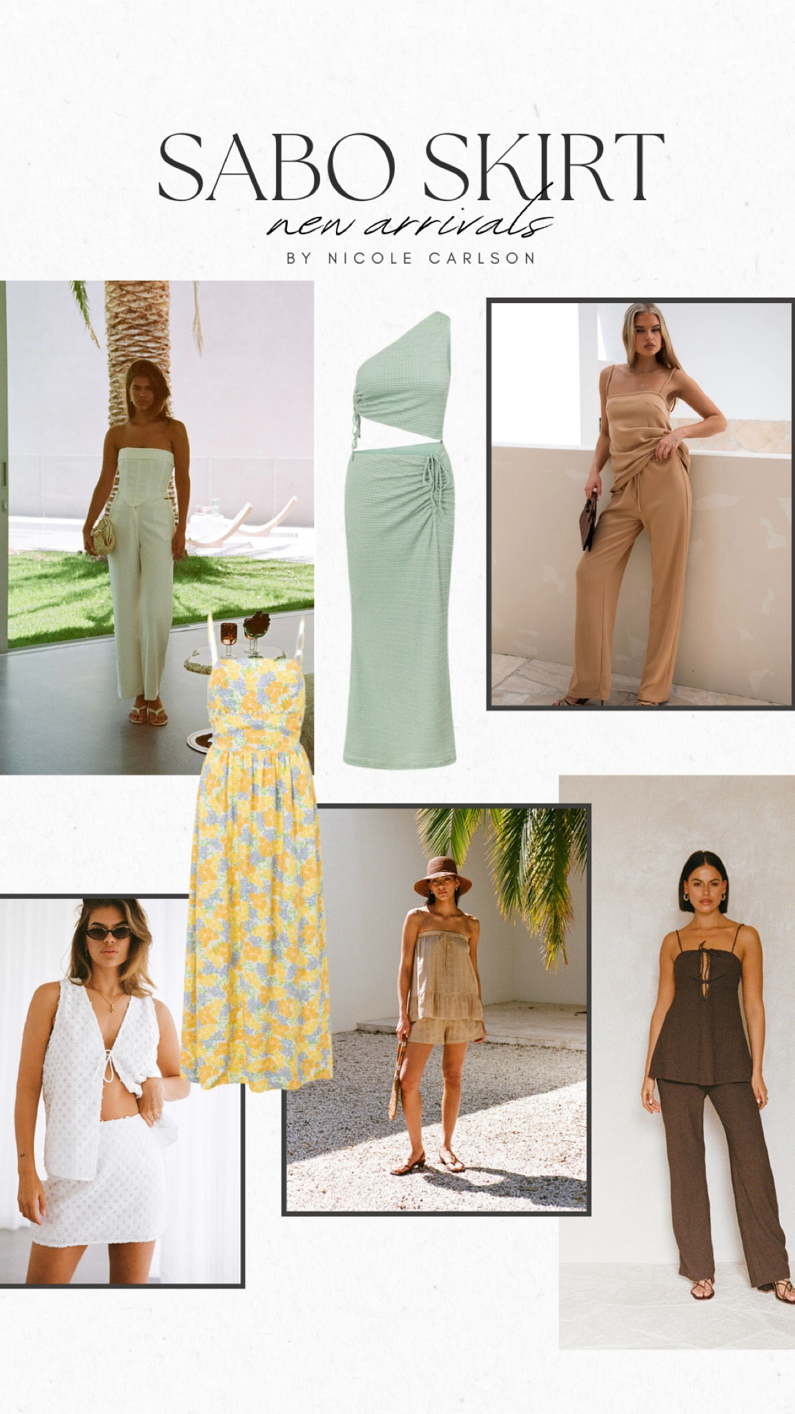 Sabo skirt new arrivals — loved all of my pieces from my vacay 

#LTKstyletip #LTKSeasonal