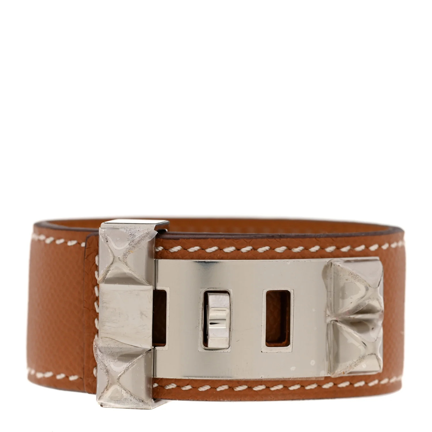 Epsom Collier De Chien CDC 24 Bracelet T1 Gold | FASHIONPHILE (US)
