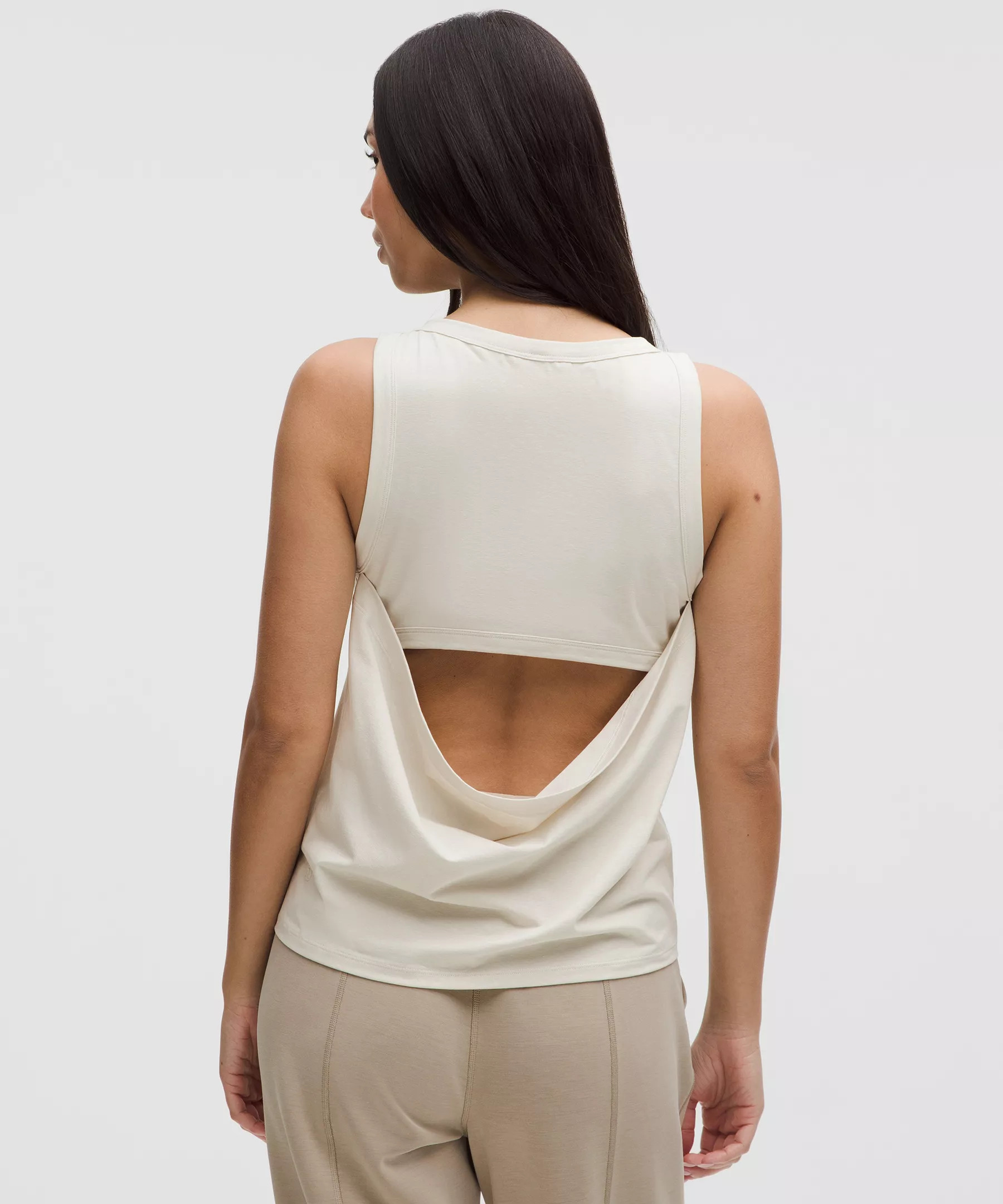 Cotton-Blend Open-Back Tank Top | Lululemon (US)