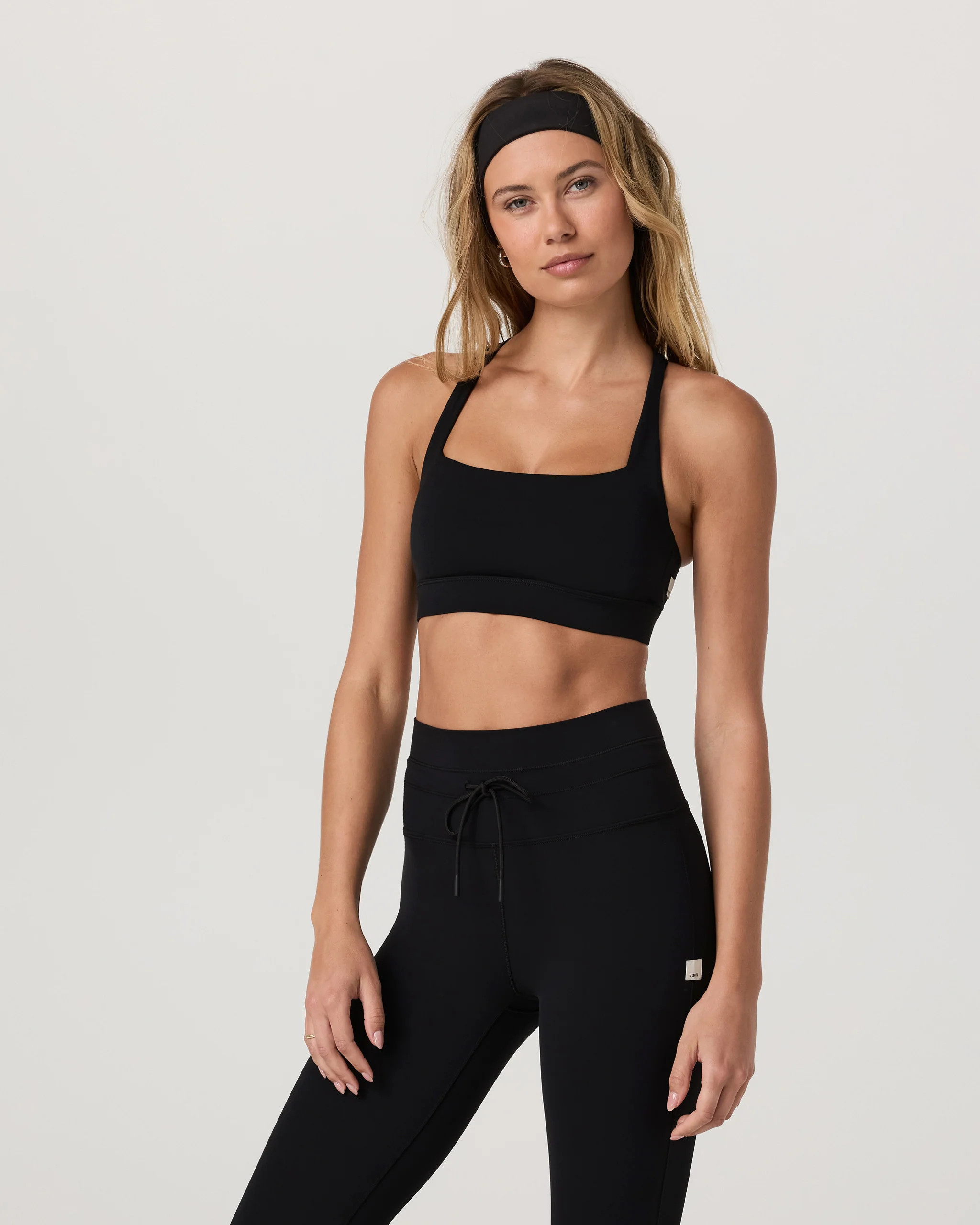 Daily Form Bra | Women's Black Sports Bra | Vuori | Vuori Clothing (US & Canada)