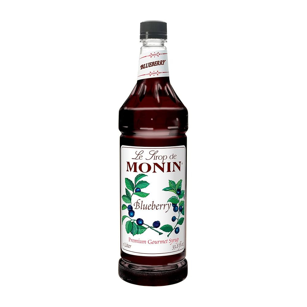 Monin - Blueberry Syrup, Mildly Sweet & Tart Blueberry Flavor, Great for Teas, Lemonades, Smoothi... | Amazon (US)