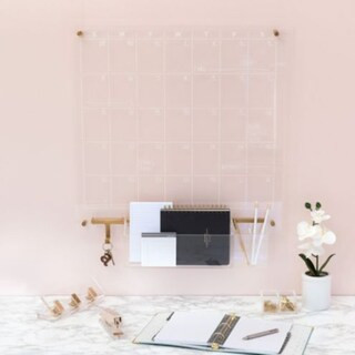 Acrylic Wall Organizer & Monthly Calendar | Ballard Designs, Inc.