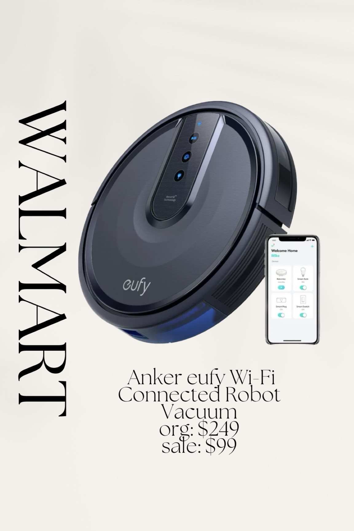 Walmart deals / eufy robot vacuum 

#LTKCyberweek #LTKHoliday #LTKGiftGuide