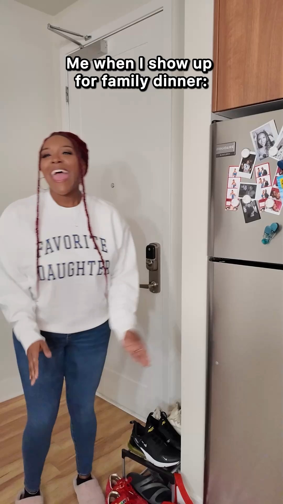 When you’re the favorite child 🤭😂 This sweater is the perfect gift to keep me warm and remind everyone who I am 🥰 #family #relatable #youngest #favoritedaughter

#LTKGiftGuide #LTKStyleTip #LTKHoliday