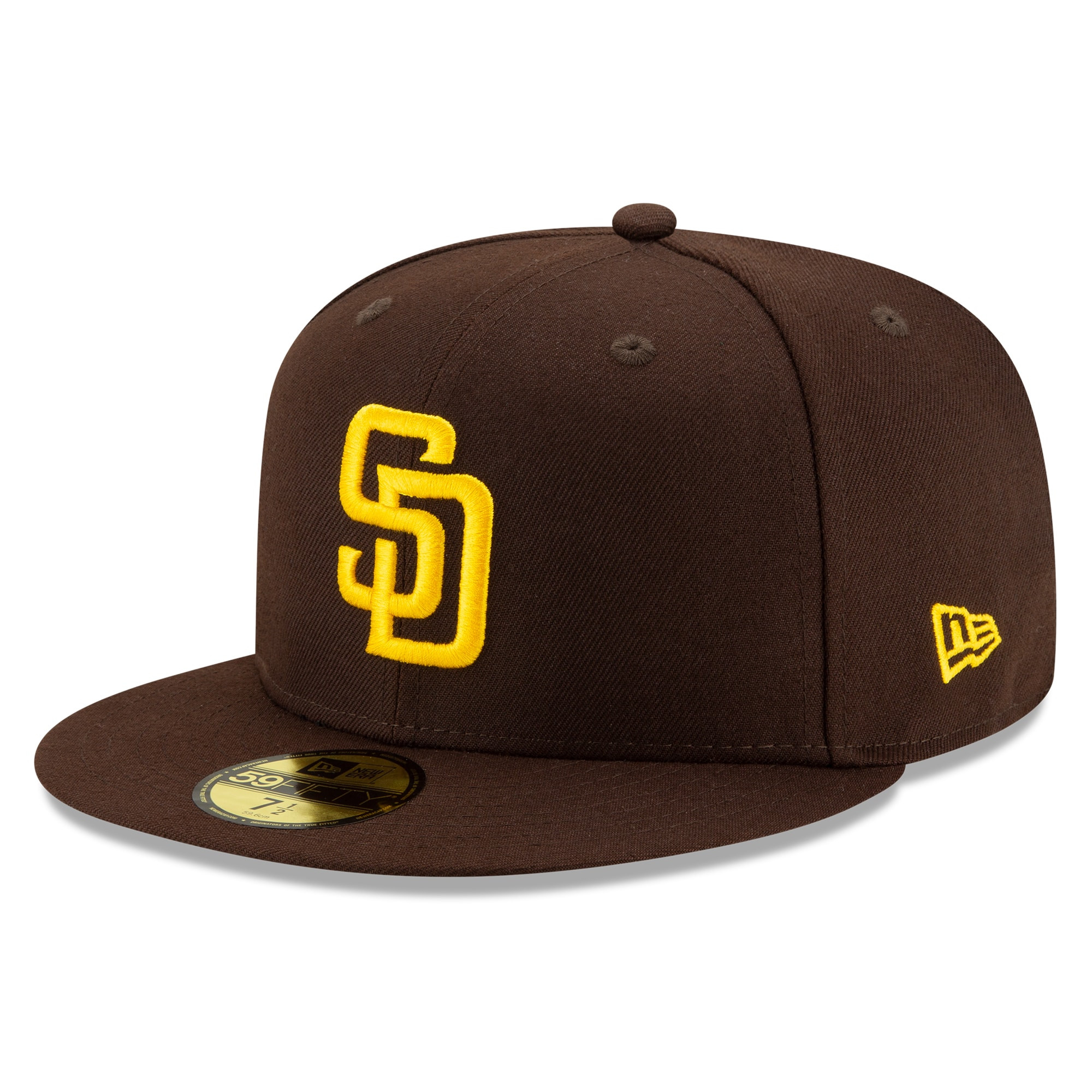 San Diego Padres New Era Authentic Collection On-Field 59FIFTY Fitted Hat - Brown | Lids