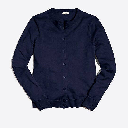 Classic cotton cardigan sweater | J.Crew Factory