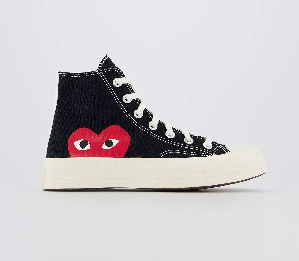 Comme Des Garcons Ct Hi 70s X Play Cdg Trainers Black - Unisex Sports | Offspring (UK)