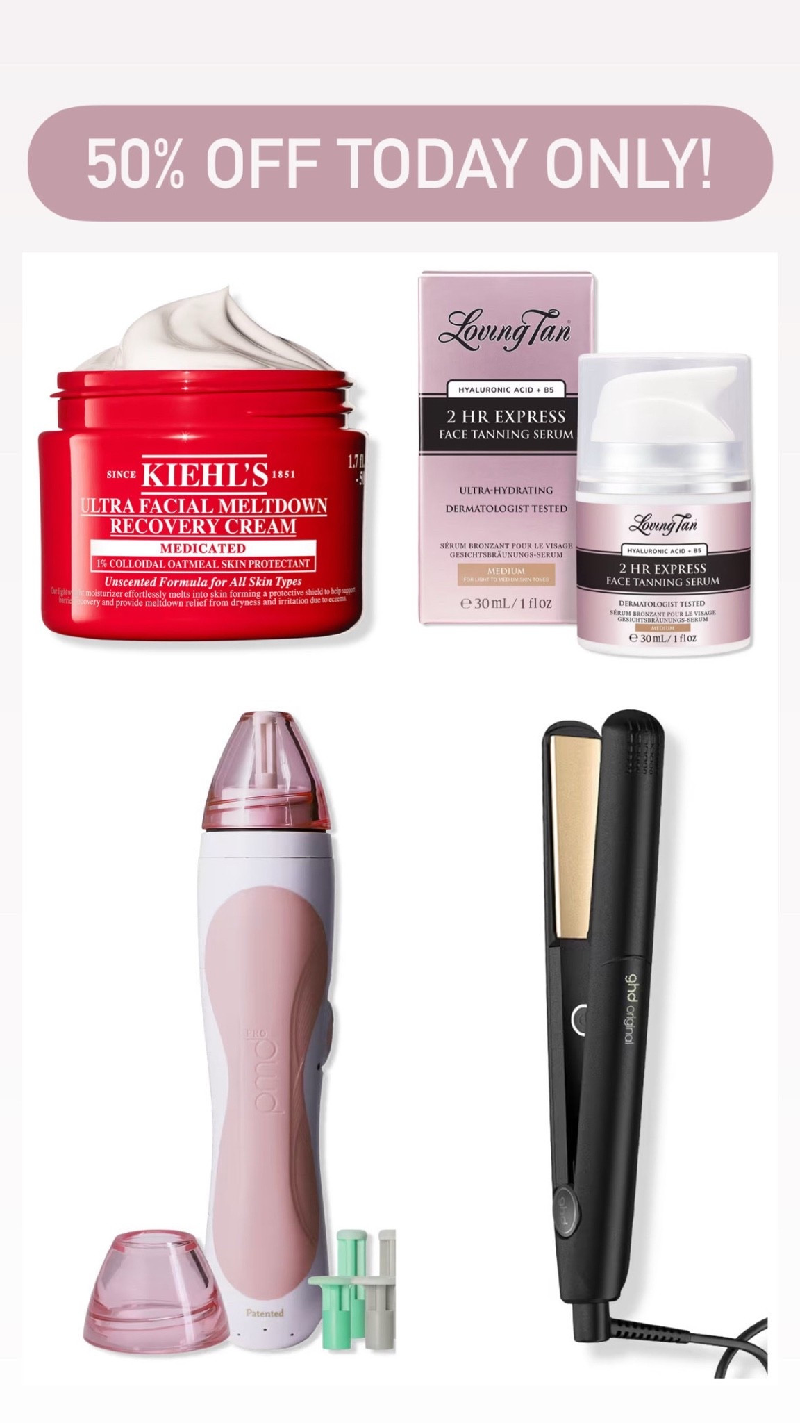 Ulta beauty sale! These are 50% off today only

#LTKBeauty #LTKSaleAlert