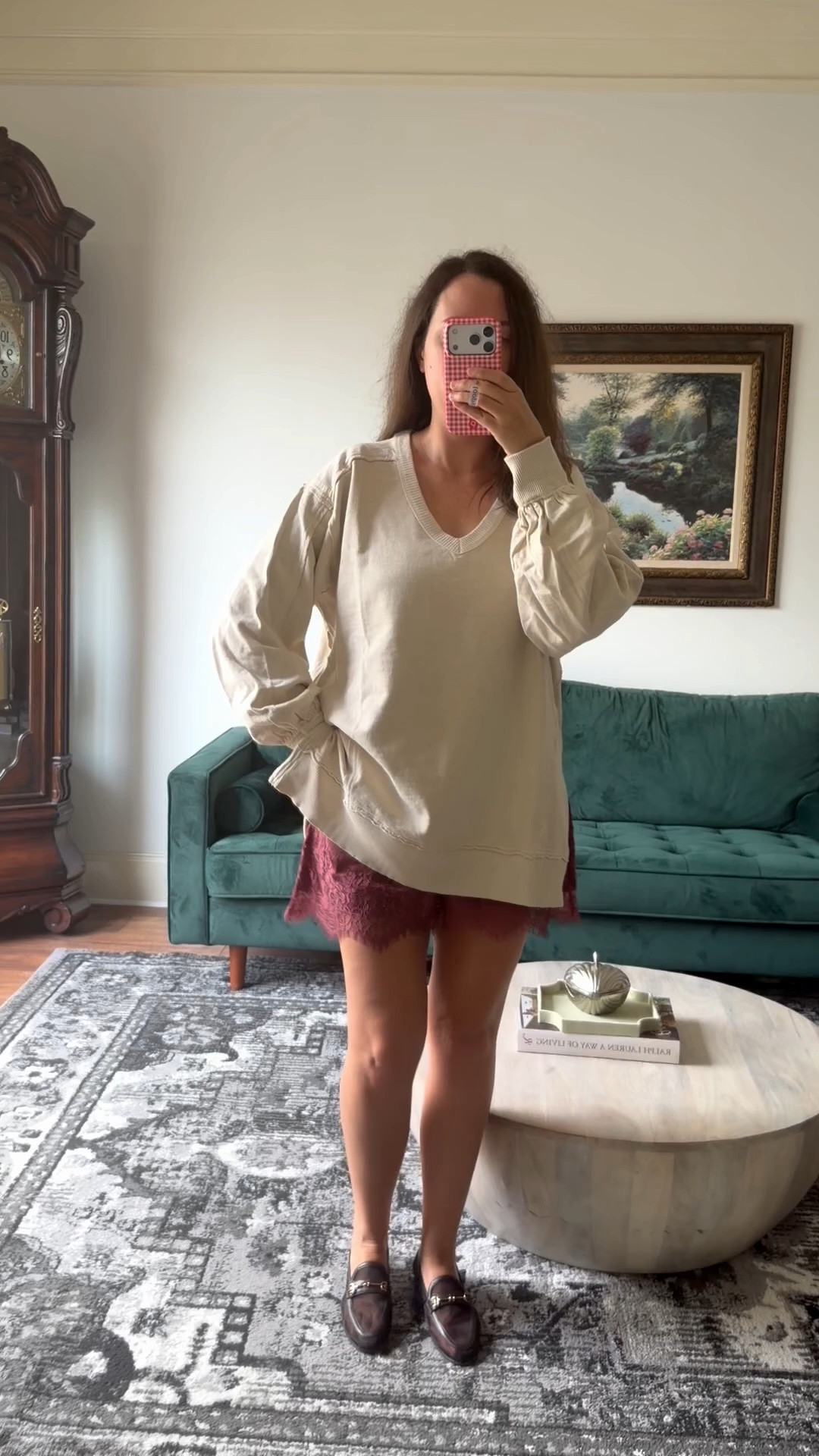 Anthropologie is 30% off new fall arrivals and I love this pullover! Wearing mediums and the top is oversized! 👍🏻

Anthropologie outfit, fall outfits, fall transitional outfit, satin shorts

#LTKootd #LTKSaleAlert #LTKSeasonal