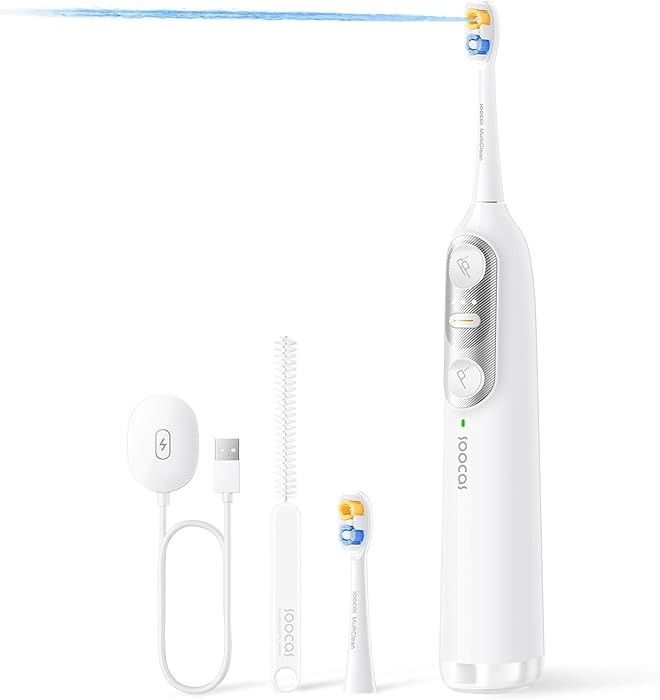 Soocas NEOS II - Electric Toothbrush with Water Flosser, Sonic Electric Toothbrush for Adults, Co... | Amazon (US)