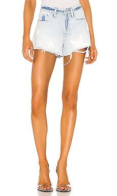 BLANKNYC The Barrow Vintage High Rise Denim Short in Allstar from Revolve.com | Revolve Clothing (Global)