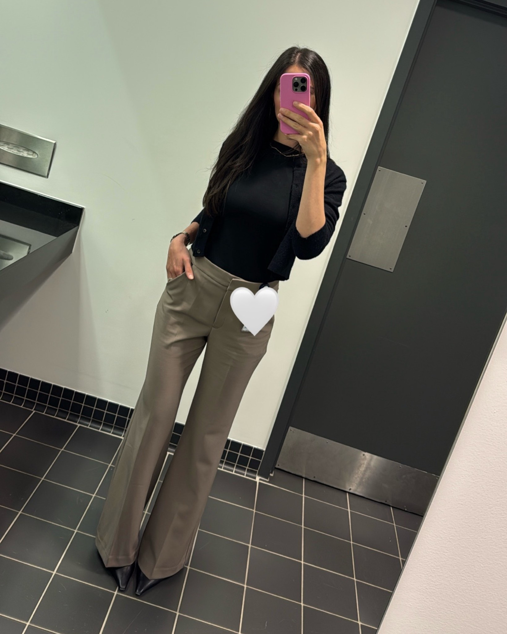 Size small shirt and cardigan
Size 4R pants