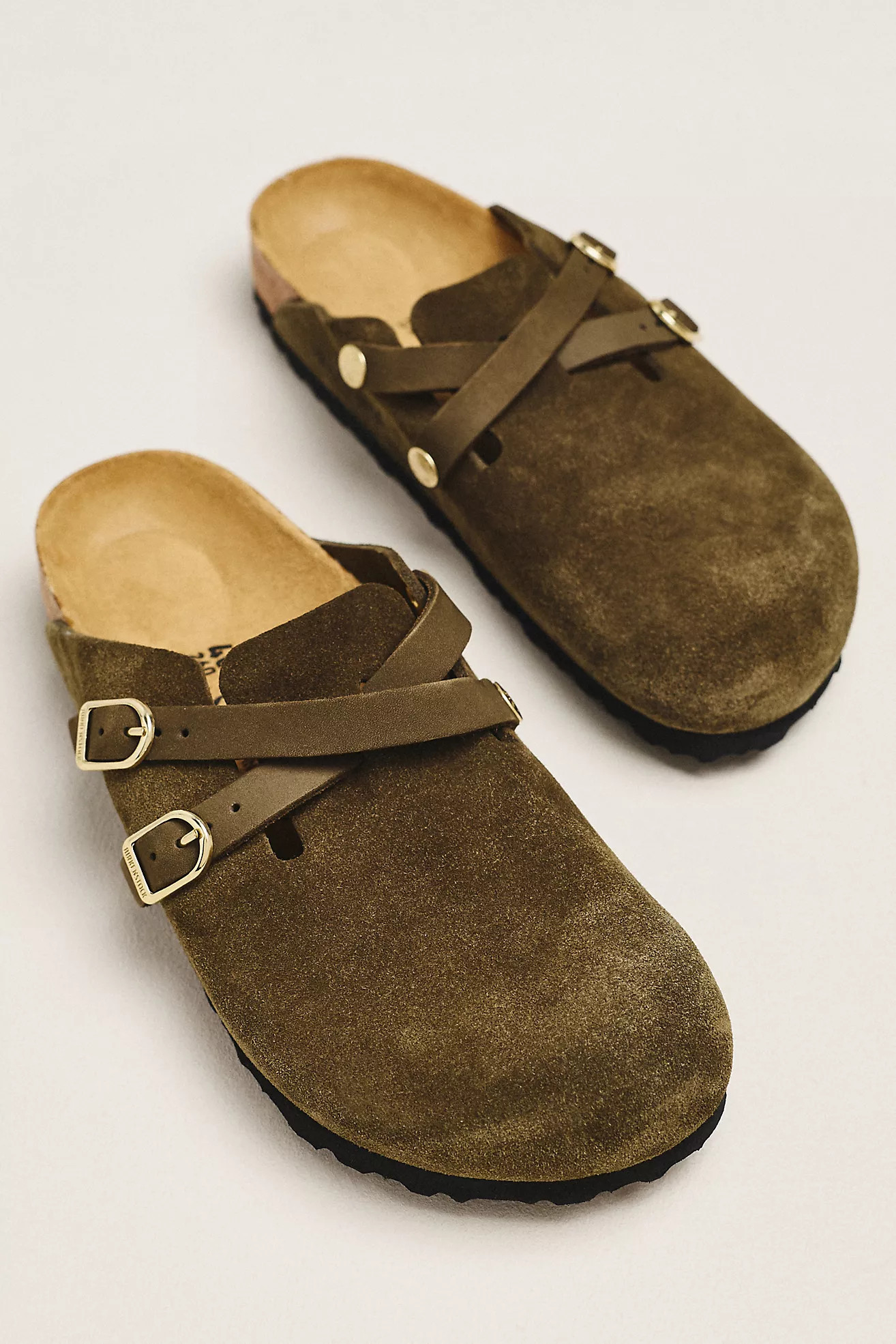 Birkenstock Blair Suede Clogs | Anthropologie (US)