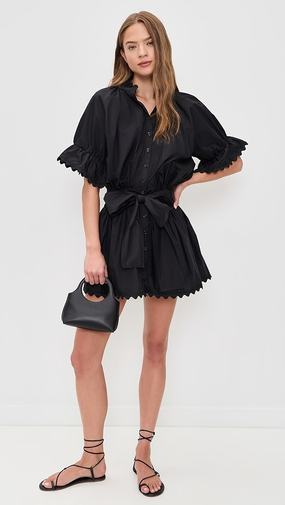 Short Sleeve Blouson Mini Dress | Shopbop