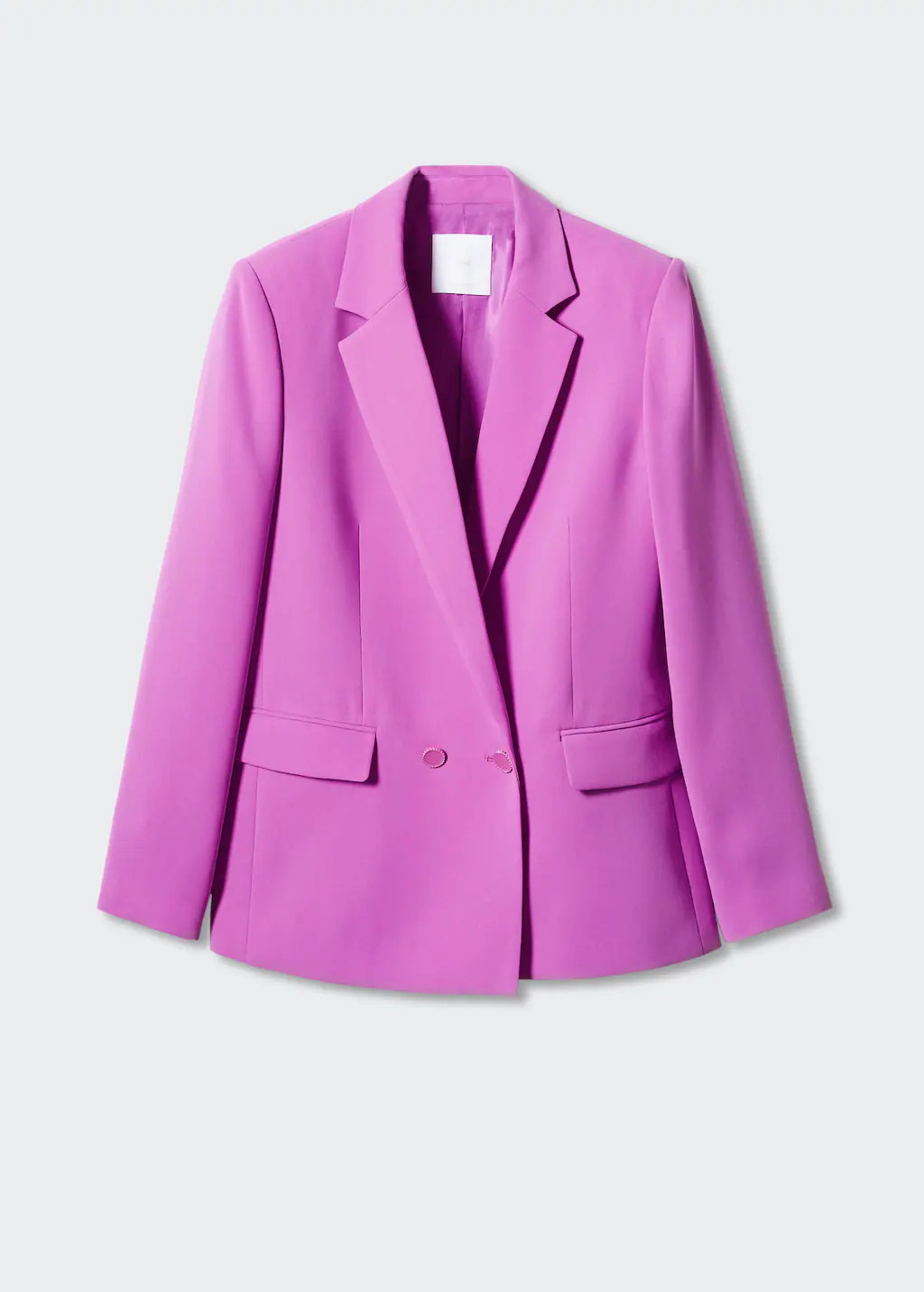 Suit blazer with buttons | MANGO (US)
