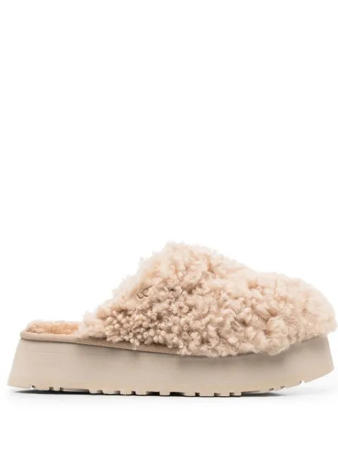 UGG shearling-design slip-on Mules - Farfetch | Farfetch Global