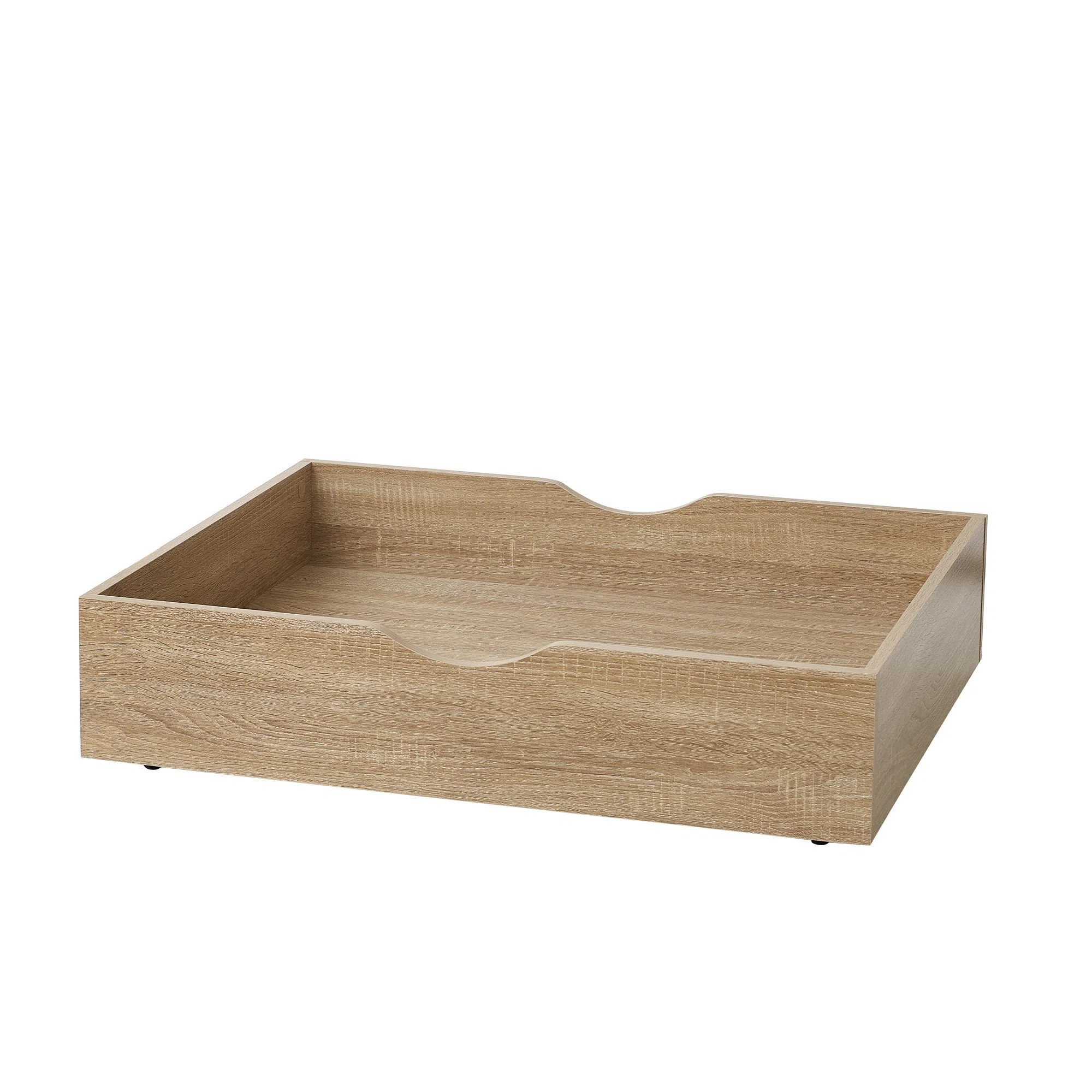 The Storage MAX - Underbed Wooden Organizer With Wheels | Wayfair North America