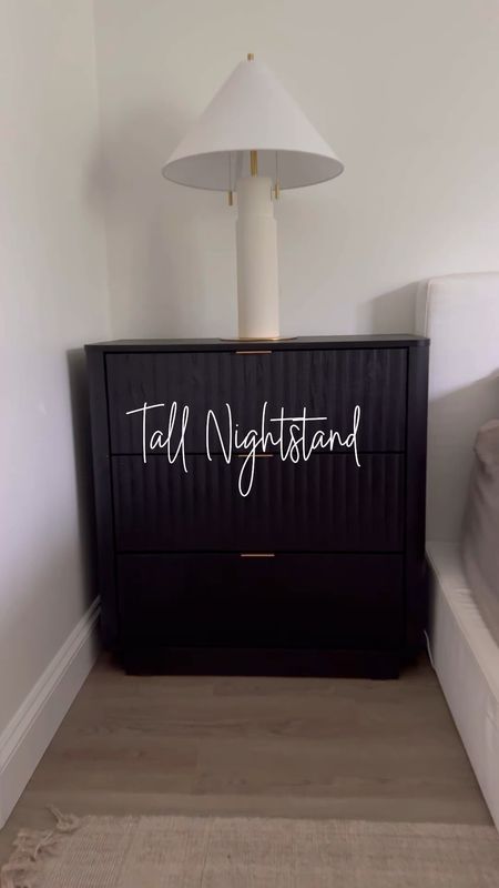 i love this oversized tall night stand it is designer inspired and very well built

#LTKhome #LTKVideo