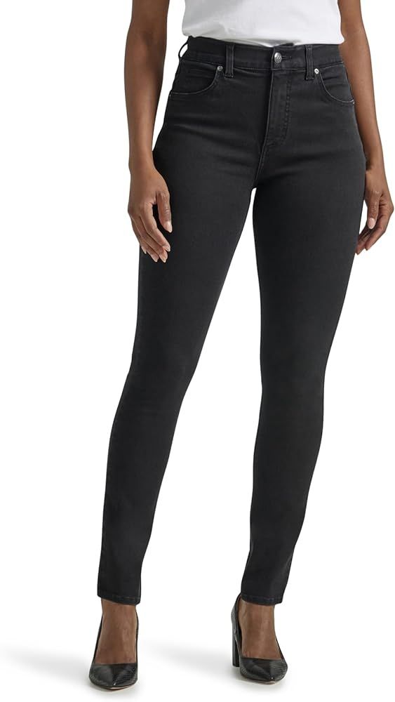 Lee Women's Ultra Lux Comfort with Flex Motion High Rise Skinny Jean | Amazon (US)