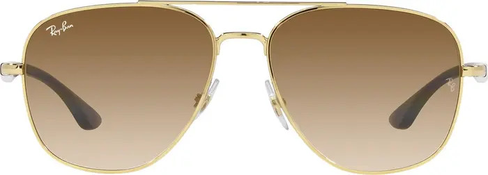 56mm Gradient Square Sunglasses | Nordstrom