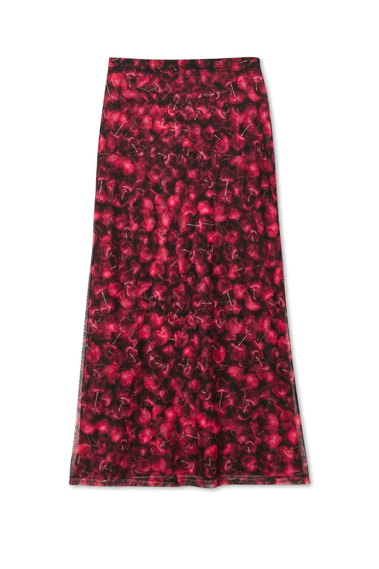 Cherry Mesh Dorris Skirt | Never Fully Dressed (UK & IE)