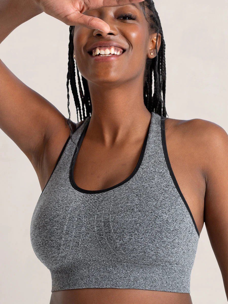 Truekind® Seamless Racerback Sports Bra | Shapermint