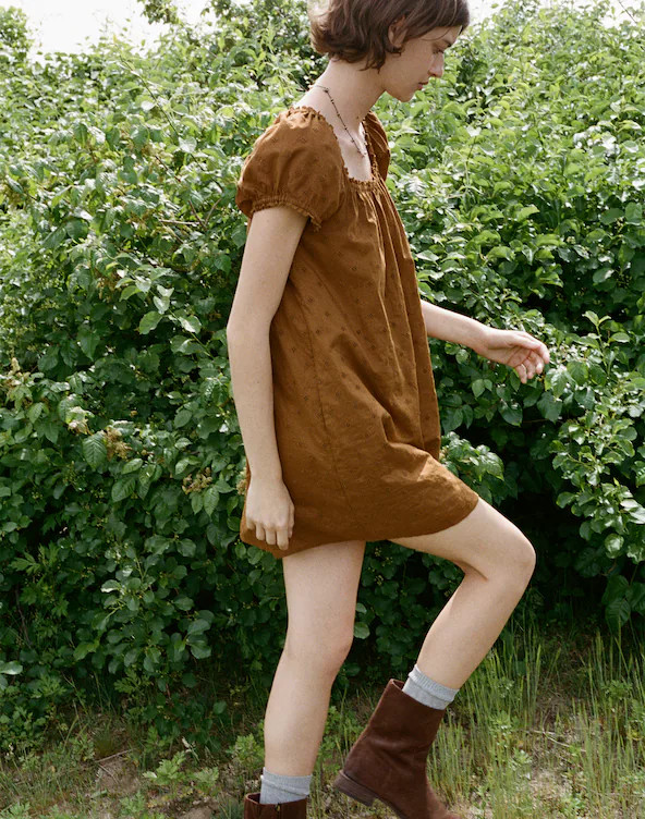 The Chateau Mini Dress | Madewell