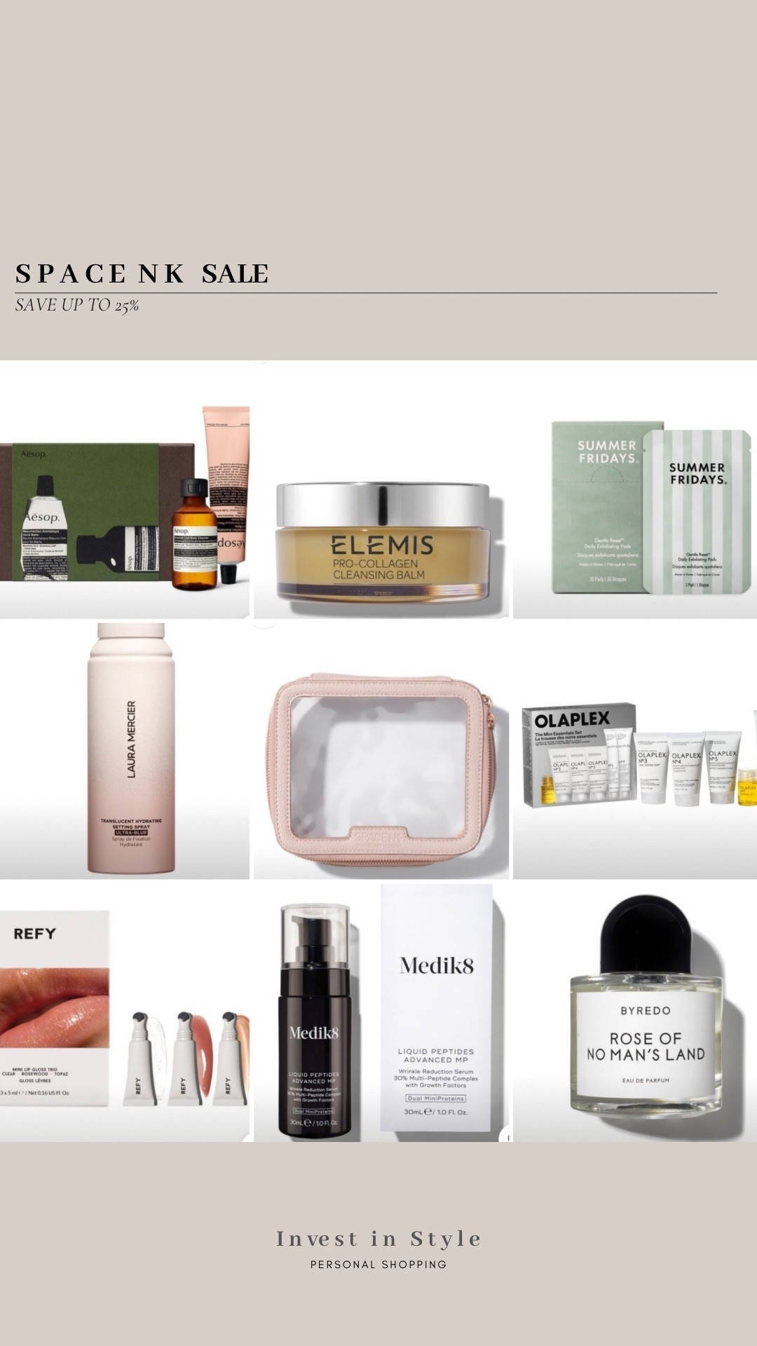 Lots of the top beauty brands have 25% off just now and 15% off gift sets - I’ll pulled a few of the nicer ones under £15 , under £30 etc … 

#LTKbeauty #LTKgiftguide #LTKCyberWeek