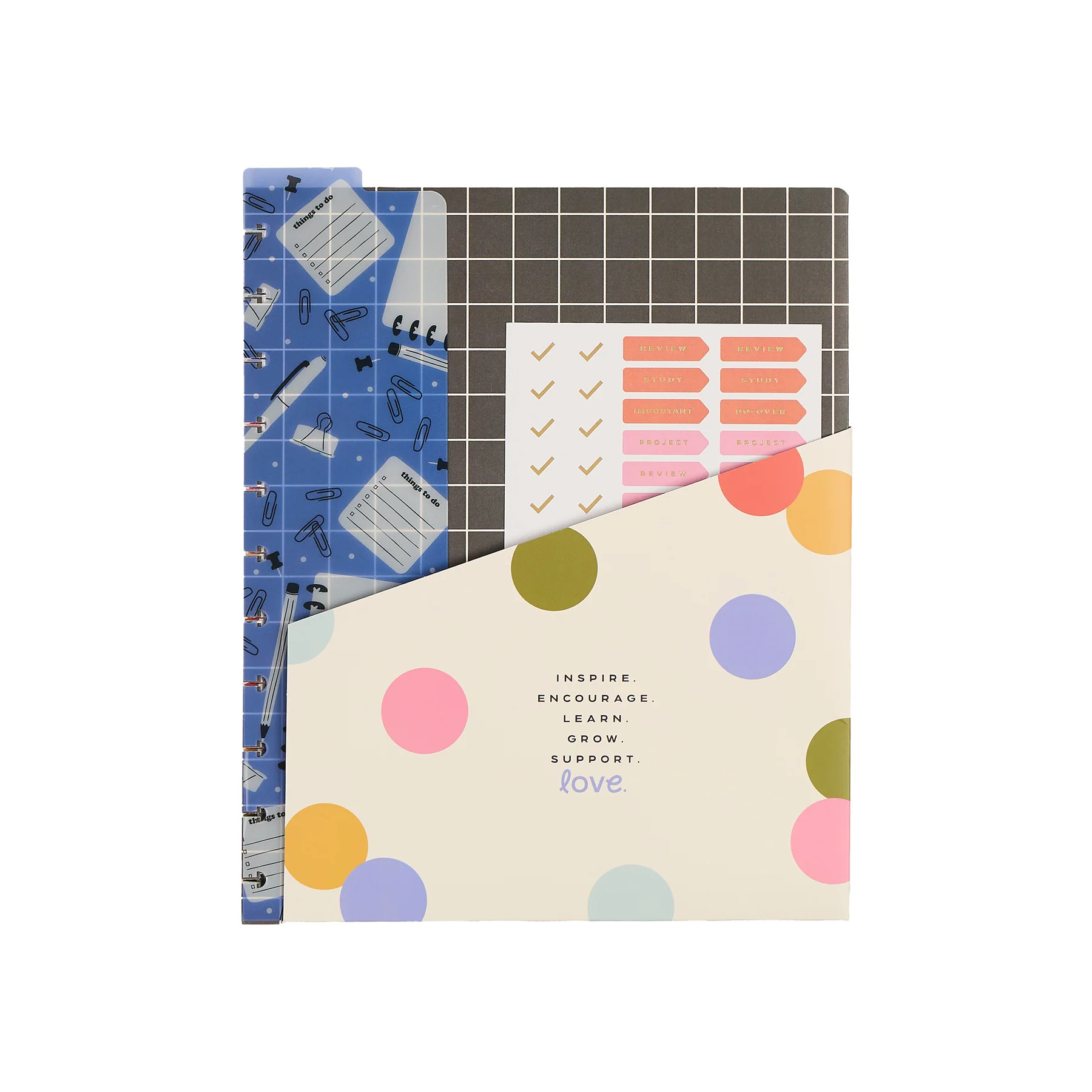 School Doodles - Parent's School Life Planning - Big Accessory Pack | Happy Planner