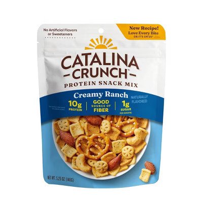 Catalina Crunch Creamy Ranch Protein Snack Mix - 5.25oz | Target