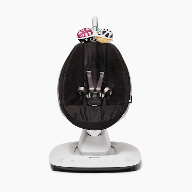 4moms MamaRoo Multi-Motion Baby Swing in Black Size 26.25"" x 23.5"" x 33.5 | Babylist