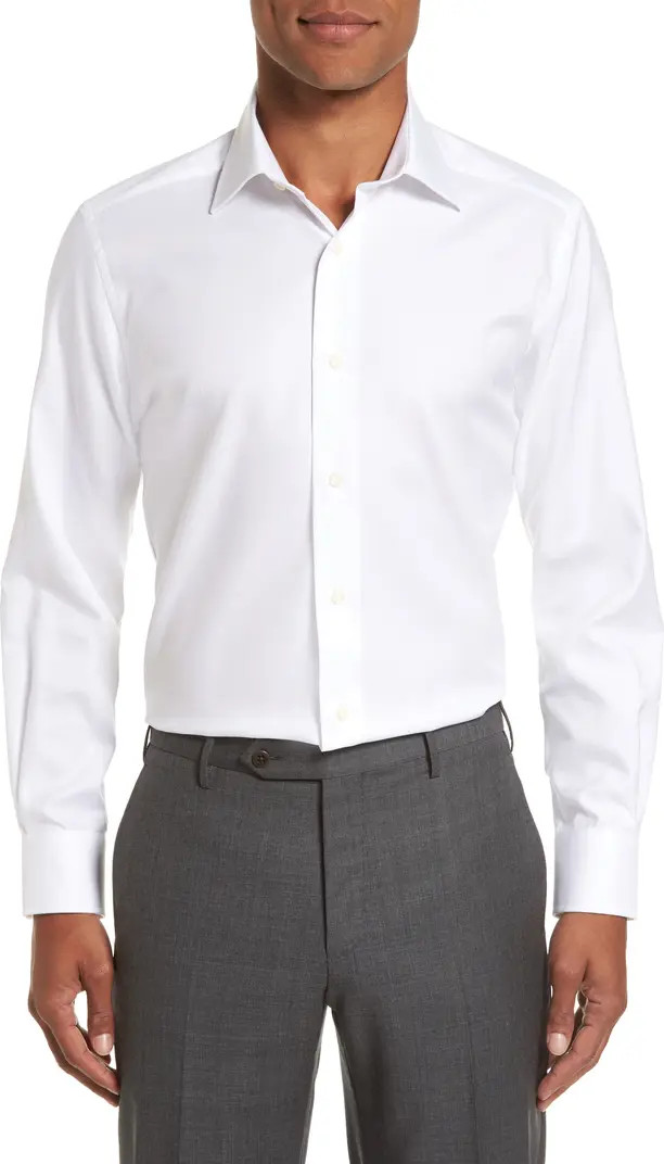 Trim Fit Royal Oxford Dress Shirt | Nordstrom