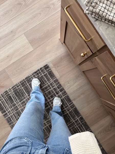This kitchen runner is perfect for hiding dirt and it’s such high quality!

#LTKhome