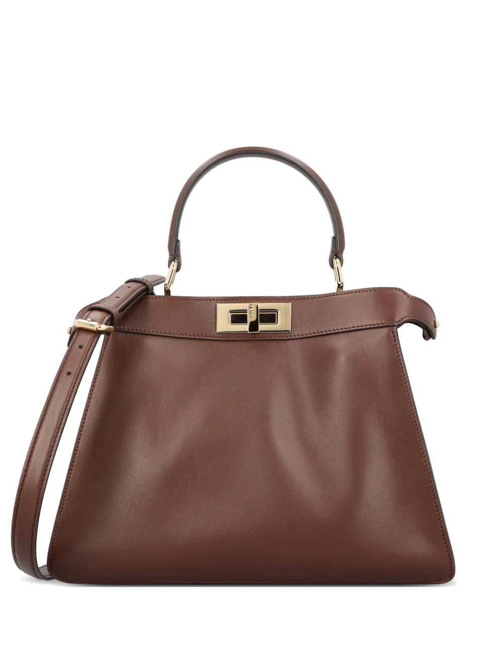 FENDI Medium Peekaboo ISeeU Tote Bag | Brown | FARFETCH CA | Farfetch Global