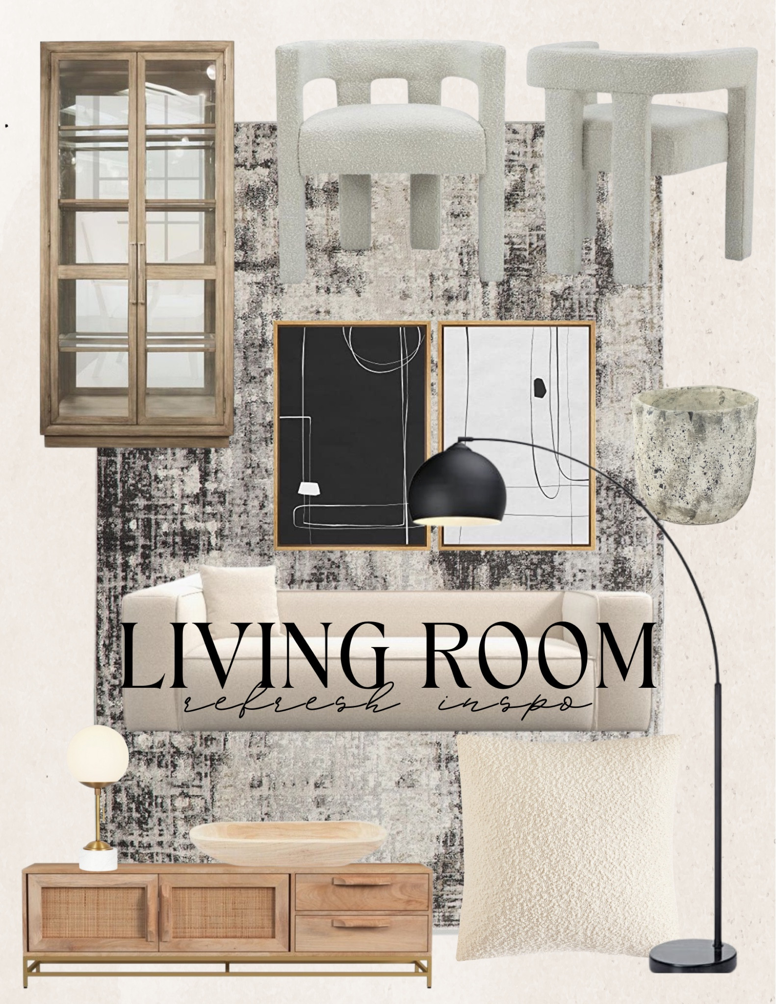 Modern living room refresh. Budget friendly. For any and all budgets. mid century, organic modern, traditional home decor, accessories and furniture. Natural and neutral wood nature inspired. Coastal home. California Casual home. Amazon Farmhouse style budget decor


#LTKsalealert #LTKFind #LTKhome