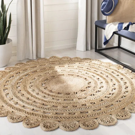 Salerna Handmade Flatweave Jute/Sisal Natural Rug | Wayfair North America